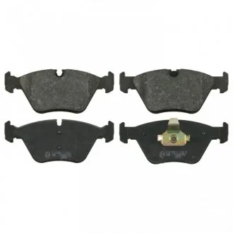 Комплект гальмівних колодок передн, BMW 3 (E36), 3 (E46), 5 (E34), 7 (E32), X3 (E83), Z3 (E36), Z4 (E85), Z4 (E86), MG MG ZT, MG ZT- T 1.8-5.0 03.85-12.11 BLUE PRINT ADB114230