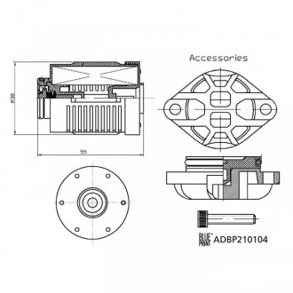 BLUE PRINT ADBP210104