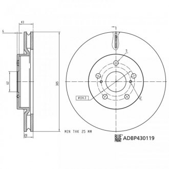 BLUE PRINT ADBP430119