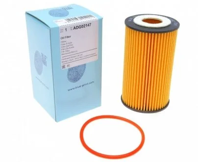 Фильтр масляный Chevrolet Aveo Cruze Opel Astra G/H Insignia Zafira 1.2-1.8 05- BLUE PRINT ADG02147