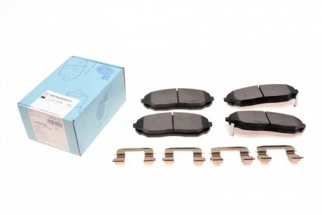 Гальмівні колодки, дискове гальмо (набір) BLUE PRINT ADG04258