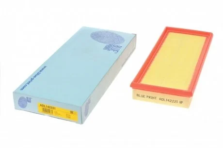 Фото фільтр повітряний FIAT Punto 1,2i 16V LANCIA Y BLUE PRINT ADL142221 Фільтр повітряний FIAT Punto 1,2i 16V LANCIA Y BLUE PRINT ADL142221
