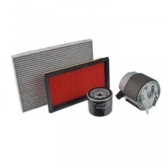 ZESTAW FILTRÓW NISSAN QASHQAI 1,5DCI 08-13 !!!FILTR OLEJU+PALIWA+POWIETRZA+KABINOWY!!! ZASTOSOWANIE JEDYNIE NISSAN QASHQUAI BLUE PRINT ADN12139