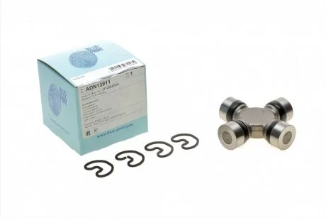 Фото шарнір, поздовжній вал(27x82) (хрестовина) Navara,Pathfinder 05- BLUE PRINT ADN13911 Шарнір, поздовжній вал(27x82) (хрестовина) Navara,Pathfinder 05- BLUE PRINT ADN13911