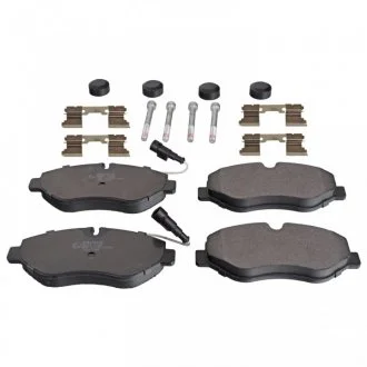 Тормозные колодки, дисковый тормоз (набор) BLUE PRINT ADN142133