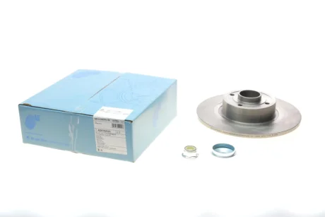 Тормозной диск с подшипником, сенсорным кольцом ABS, гайкой оси и защитным колпаком. BLUE PRINT ADR164323