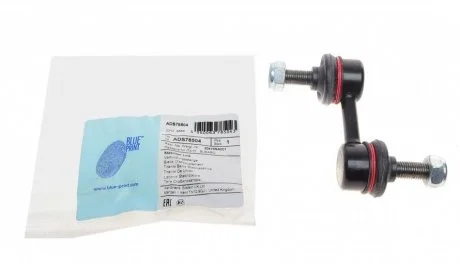 Фото тяга стабілізатора передн.Impreza 08-,Legacy 03-,Forester 08- BLUE PRINT ADS78504 Тяга стабілізатора передн.Impreza 08-,Legacy 03-,Forester 08- BLUE PRINT ADS78504