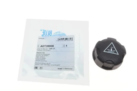 Пробка розширювального бачка 1.4 bar C3, C5, C8, Jumpy, Fiat Scudo, Peugeot 106, 206, 307 BLUE PRINT ADT39906