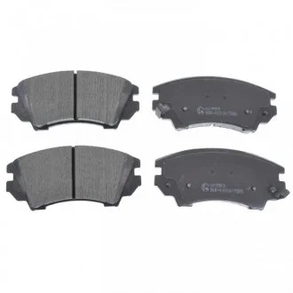 Фото гальмівні колод. передн.(141.9mm) Astra J/K,Insignia 08- BLUE PRINT ADW194202 Гальмівні колод. передн.(141.9mm) Astra J/K,Insignia 08- BLUE PRINT ADW194202