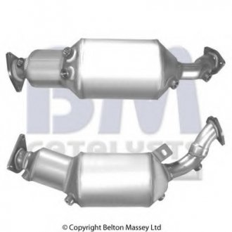 Сажевый / частичный фильтр, система выхлопа ОГ BM CATALYSTS BM11054H (фото 1)