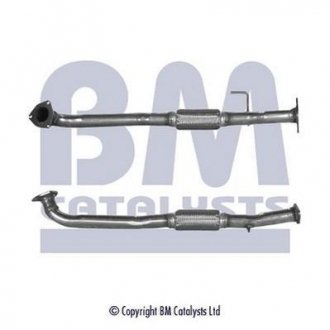 Труба вихлопного газу BM CATALYSTS BM70403