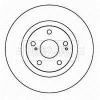 Гальмівний диск BORG & BECK BBD4606