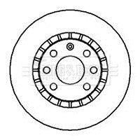 Гальмівний диск BORG & BECK BBD4904