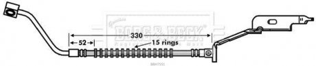 Шлангопровід BORG & BECK BBH7551