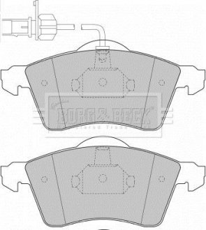 - Гальмівні колодки до дисків BORG & BECK BBP1692