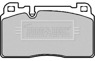 Гальмівні колодки (набір) BORG & BECK BBP2382