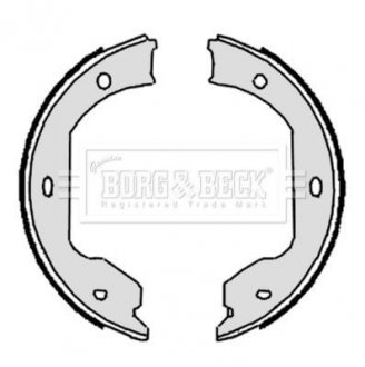 Тормозные колодки ручного тормоза BORG & BECK BBS6332