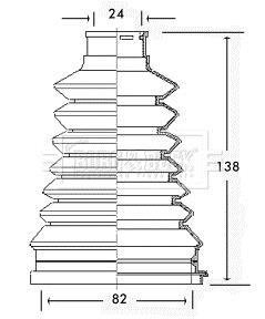 Пильовик BORG & BECK BCB2226