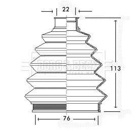 Пильовик BORG & BECK BCB2335