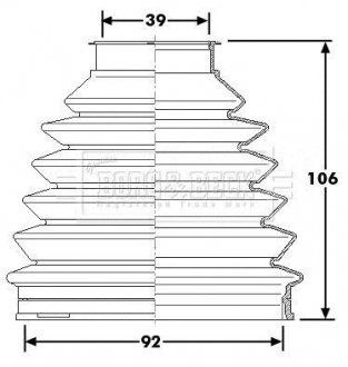 Пильовик BORG & BECK BCB6231