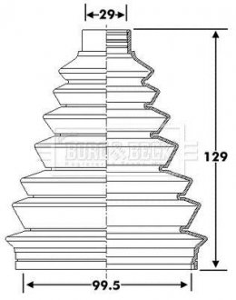 Пильовик BORG & BECK BCB6278