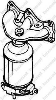 Фото каталізатор BOSAL 090-807 Каталізатор BOSAL 090-807