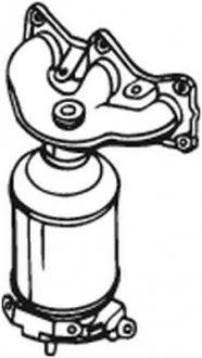 Фото катализатор BOSAL 090817 Катализатор BOSAL 090817