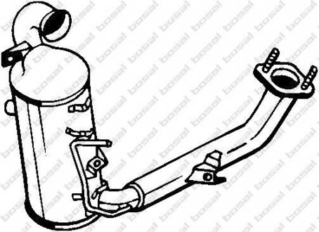 Фільтр DPF BOSAL 095-215 (фото 1)