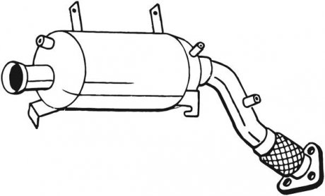 Фільтр DPF BOSAL 097-235