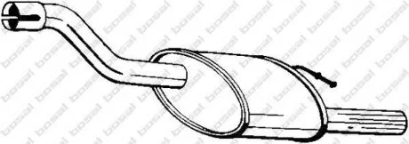 Деталі вихлопної системи BOSAL 154-379