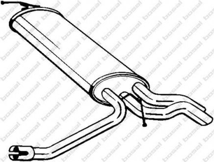 Деталі вихлопної системи BOSAL 175-087
