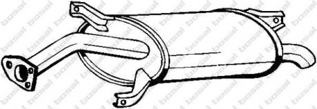 Детали выхлопной системы BOSAL 177-001