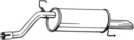 Задний. глушитель, выпускная сист. BOSAL 185313