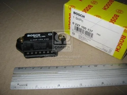 Фото ел. комутатор tz 58i BOSCH 0227100137 Ел. комутатор tz 58i BOSCH 0227100137
