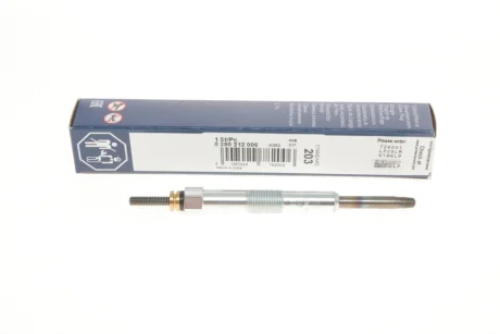 Свеча накаливания (11V / 112 мм / M10x1) Hyundai Kia 1.5/2.2 CRDi 01-11 BOSCH 0 250 212 006