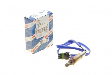 Лямбда-зонд (кількість дротів 3, 910мм) (перед каталізатором) CHEVROLET VECTRA, OPEL ASCONA C, ASTRA F, CALIBRA A, CORSA A, KADETT E, KADETT E COMBO, KADETT E/KOMBI, MONZA A 1.4-3.0 08.84-12.05 BOSCH 0258003300