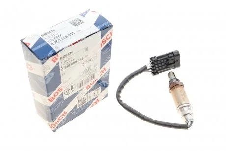 Лямбда-зонд (кількість дротів 4, 350мм) (перед каталізатором) OPEL ASTRA G, VECTRA B, ZAFIRA A 1.4/1.6 10.95-06.05 BOSCH 0258005055