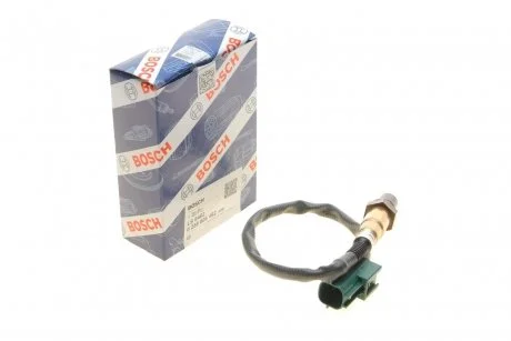 Лямбда-зонд (кількість дротів 4, 430мм) NISSAN ALMERA II, ALMERA TINO, MICRA III, NOTE, PRIMERA 1.0-2.2D 08.00-06.12 BOSCH 0258006462