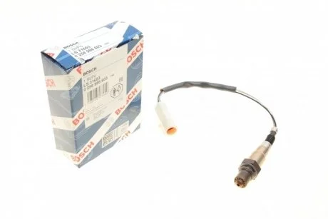 Лямбда-зонд (кількість дротів 4, 422мм) FORD FIESTA IV, FIESTA/MINIVAN, FOCUS I, FOCUS I/KOMBI, KA, MONDEO III, TOURNEO CONNECT, TRANSIT, TRANSIT CONNECT 1.3-5.4 09.91-12.13 BOSCH 0 258 986 603