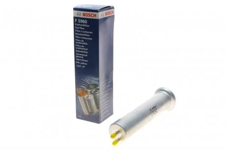 Фото фільтр паливний BMW E39 2,2-4,4i, E38 3,5/4,4i, X5 BOSCH 0450905960 Фільтр паливний BMW E39 2,2-4,4i, E38 3,5/4,4i, X5 BOSCH 0450905960