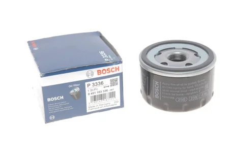 МАСТИЛЬНИЙ ФІЛЬТР 0 451 103 336 BOSCH 0451103336