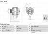 ALTERNATOR NISSAN MICRA 1,2I 02- BOSCH 0986084210 (фото 2)