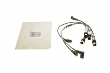 Фото дроти високого напруги (4шт.) VW 2,0: Golf IV, Polo SKODA 2,0 SEAT 2,0 BOSCH 0 986 356 331 Дроти високого напруги (4шт.) VW 2,0: Golf IV, Polo SKODA 2,0 SEAT 2,0 BOSCH 0 986 356 331