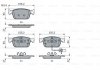 Колодки гальм. передн AUDI A4/A5 15- BOSCH 0 986 424 433 (фото 7)