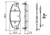 Колодки гальмівні передні C5 2.2HDI-3.0 01- BOSCH 0986424581 (фото 2)