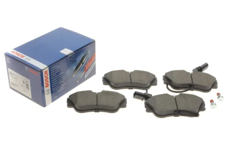 Гальмівні колодки перед. VW T4 (з датчиком) BOSCH 0986424672