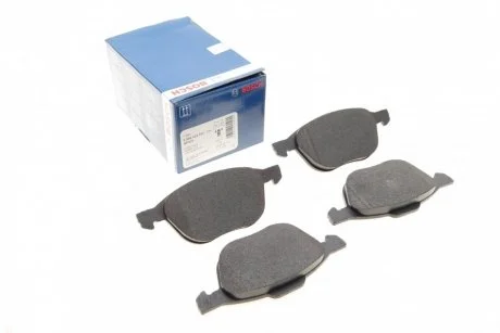 Фото гальмівні колодки перед. FORD Focus II, C-Max MAZDA 3 VOLVO (сист.ATE) BOSCH 0 986 424 794 Гальмівні колодки перед. FORD Focus II, C-Max MAZDA 3 VOLVO (сист.ATE) BOSCH 0 986 424 794