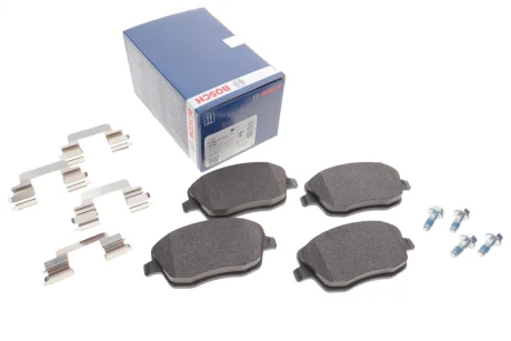Гальмівні колодки перед. (без дат.)VW Polo 03- SKODA Fabia 03-, Roomster SEAT BOSCH 0986424829