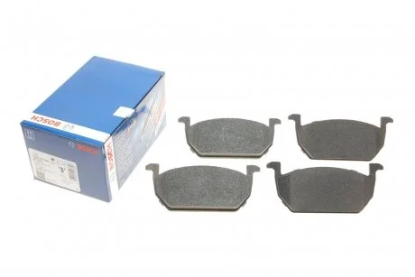 Колодки гальмівні передні (без датчик.) KAMIQ, OCTAVIA III 19-, AUDI A1 Sportback 18- BOSCH 0 986 424 846