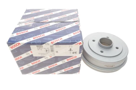 Гальмівний барабан Logan,Sandero,Clio,R19 BOSCH 0986477061